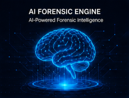 AI Forensic Engine visual