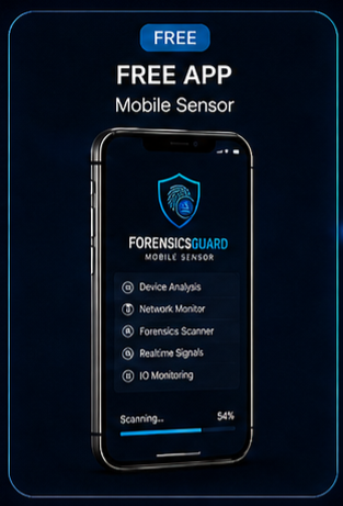 ForensicsGuard Mobile Sensor visual